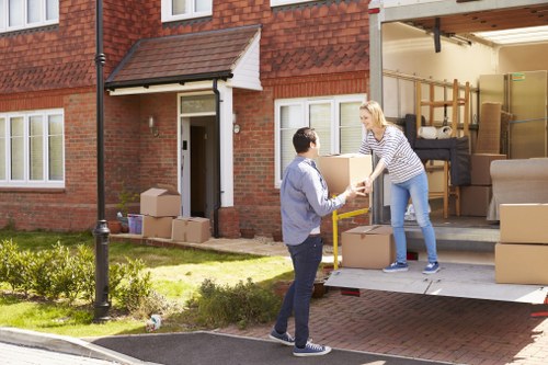 Removal team planning a house move in Coombe with local access considerations