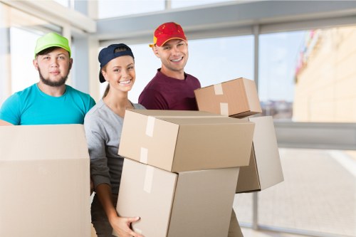 Man With Van Coombe pricing explained with moving van and boxes